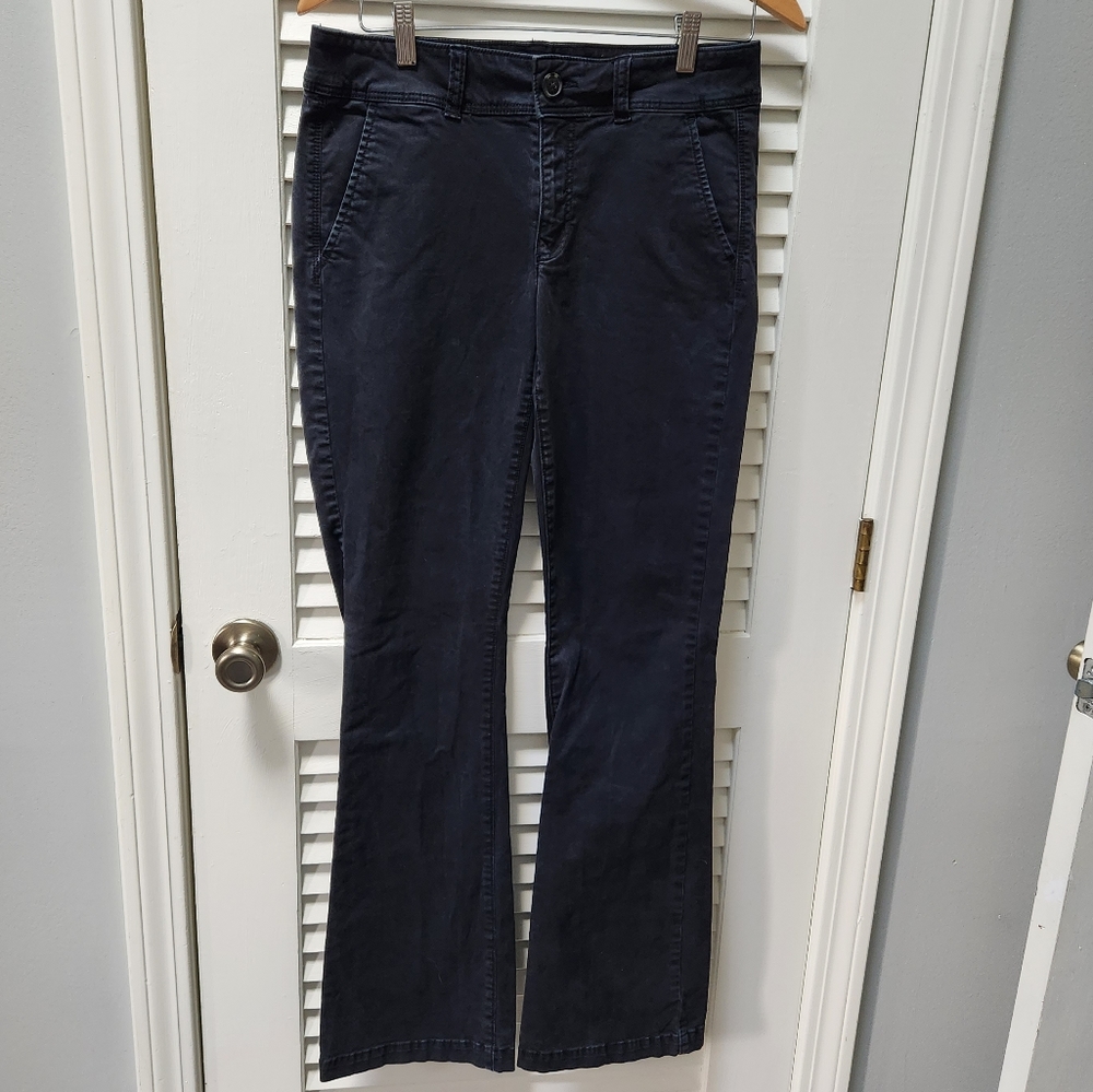 American Eagle Stretch Kick Boot Dark Grey Khaki Size 8 Long